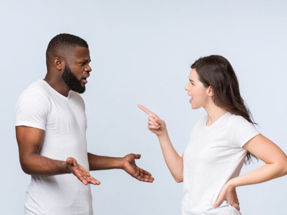 couple arguing