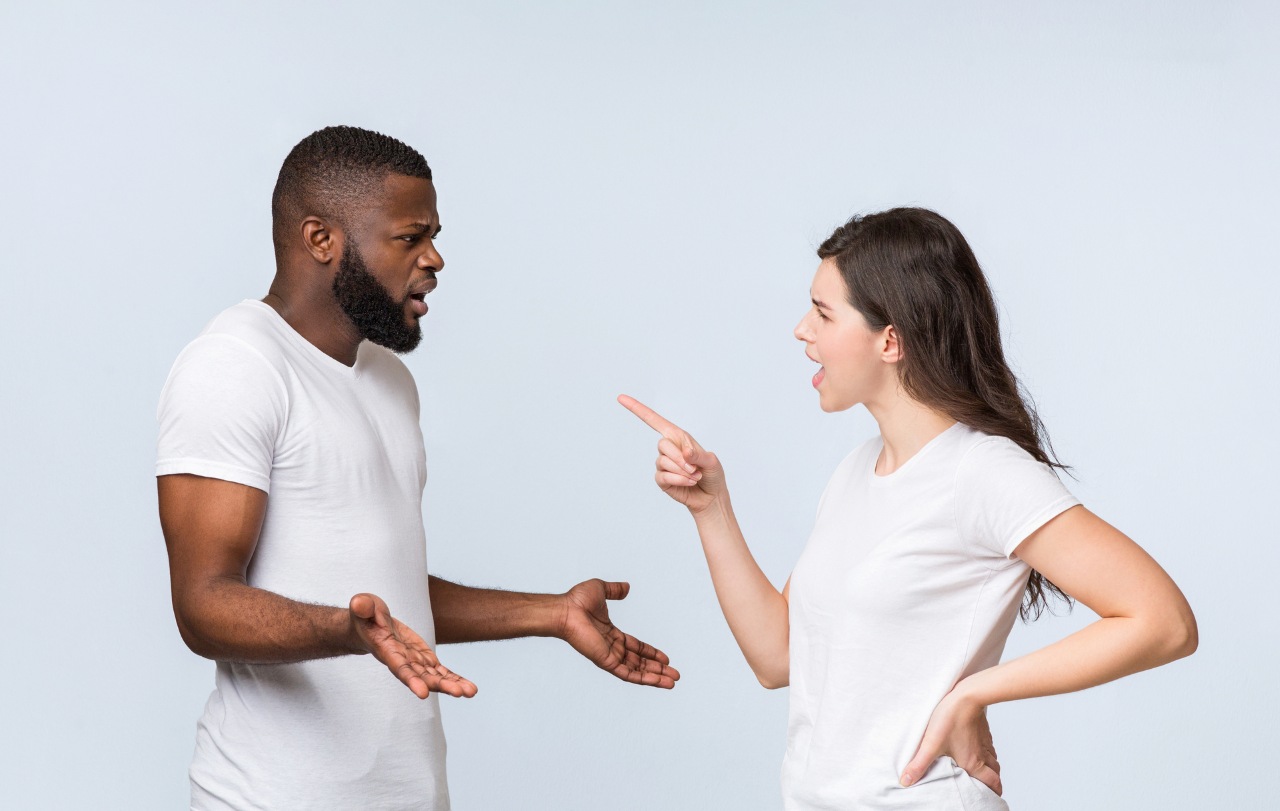 couple arguing